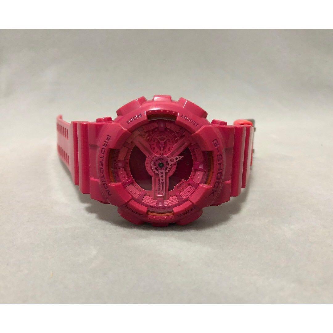 Casio G Shock Hyper Colors Limited Edition Hot Pink Watch Gshock Ga 110b 4d Luxury Watches On Carousell