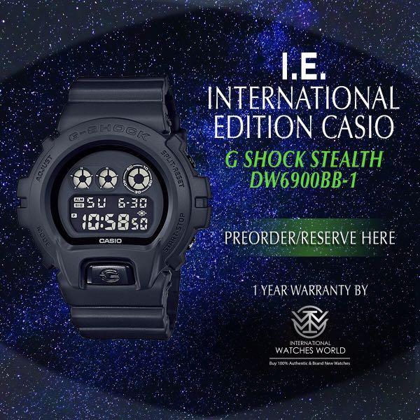 Casio g sale shock dw6900bb