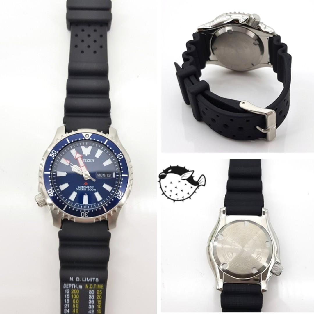 Citizen Promaster Automatic Diver Citizen Asia Limited Singapore and Malaysia Edition Limited 1000pcs Fugu NY0081 10L