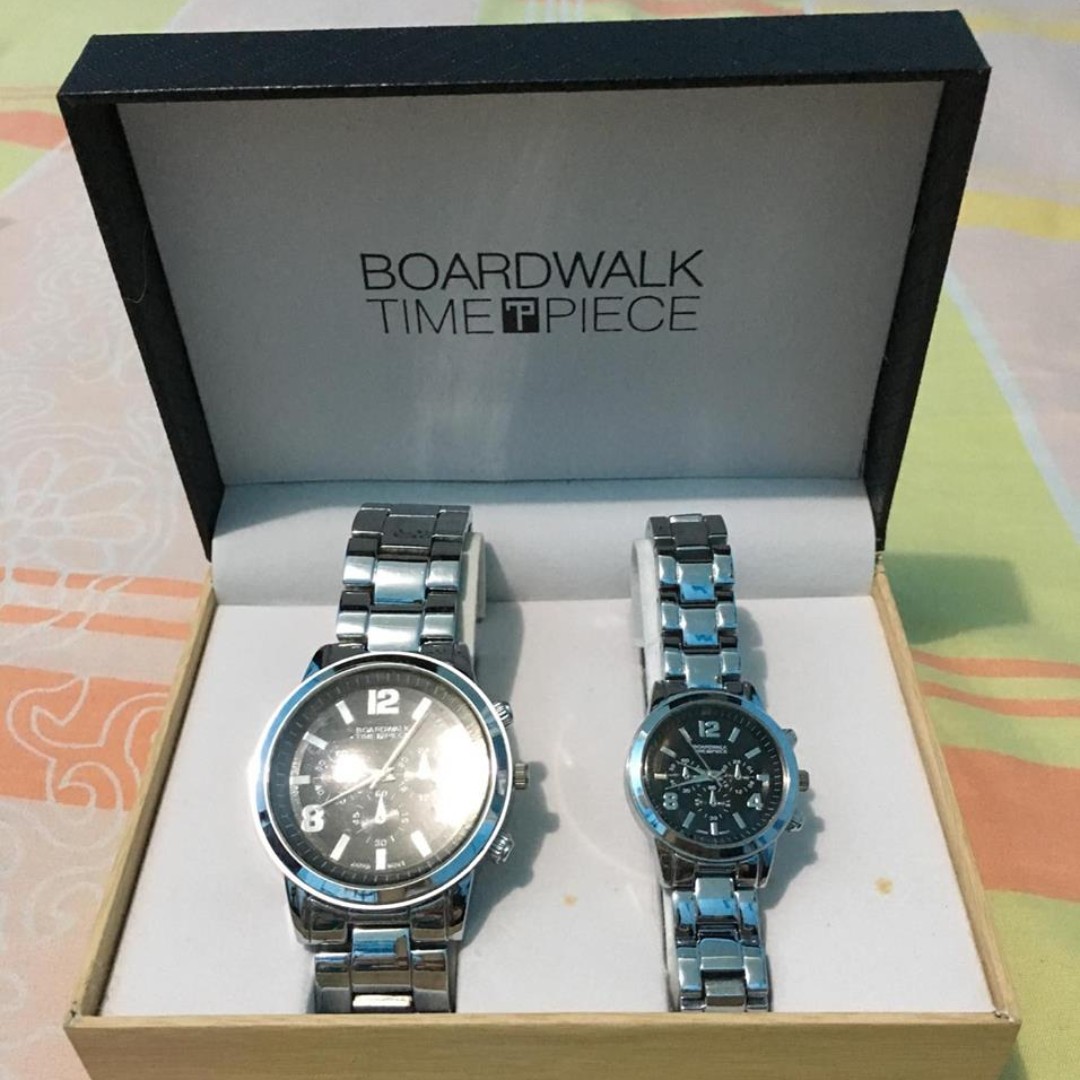 Couple watch by Boardwalk Time Piece Women s Fashion Watches Accessories Watches on Carousell