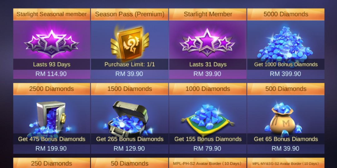 22 Galeri Wallpaper Mobile Legends Diamond Price Kualitas Terbaik