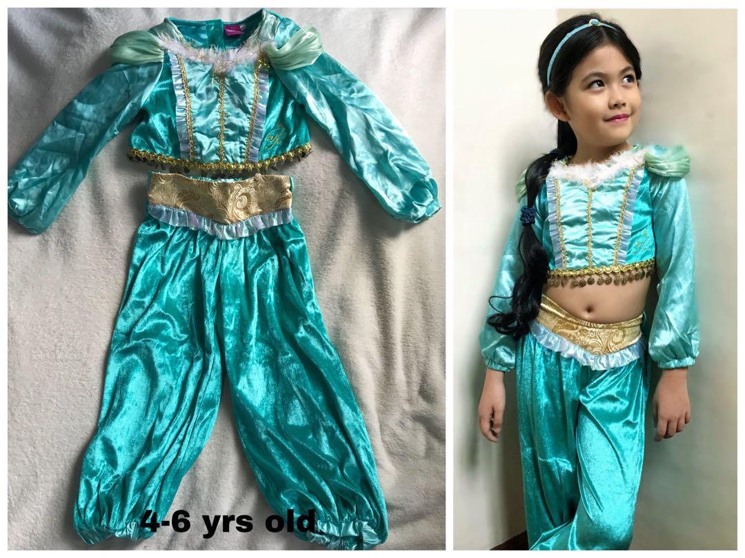 Disney Princess Jasmine Costume Babies Kids Girls Apparel On Carousell