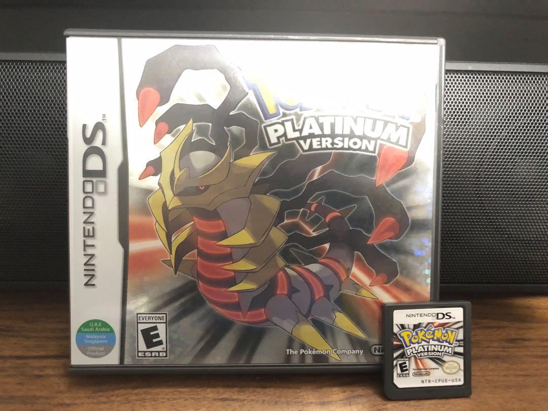 pokemon platinum case only