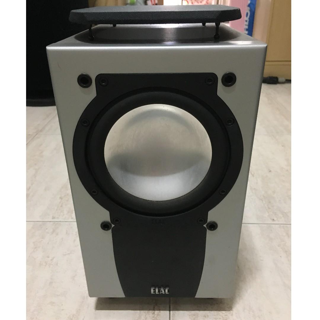 Elac SUB 211.2 ESP Powered Active Subwoofer, Made in Germany (can not power on), Audio, Other