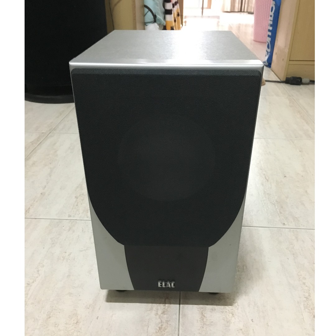 Elac SUB 211.2 ESP Powered Active Subwoofer, Made in Germany (can not power on), Audio, Other