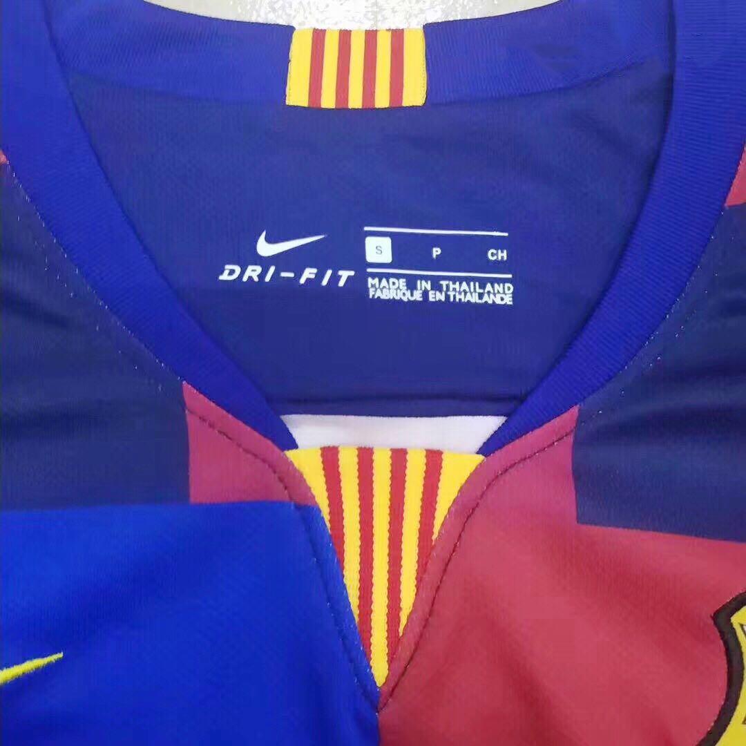 FC Barcelona 20th anniversary kits Men s Fashion Coats Jackets