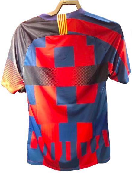 FC Barcelona 20th anniversary kits Men s Fashion Coats Jackets