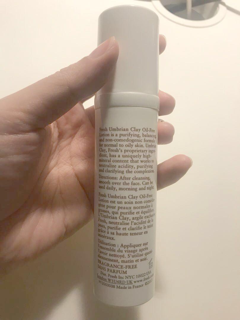 fresh umbrian clay moisturizer
