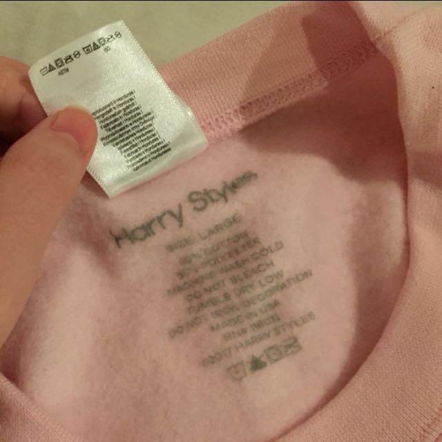 harry crewneck pink