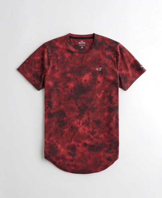 Hollister dip dye t shirt store