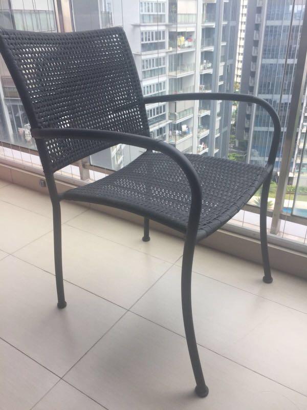 Ikea Outdoor chairs, Furniture & Home Living, Furniture, Chairs on