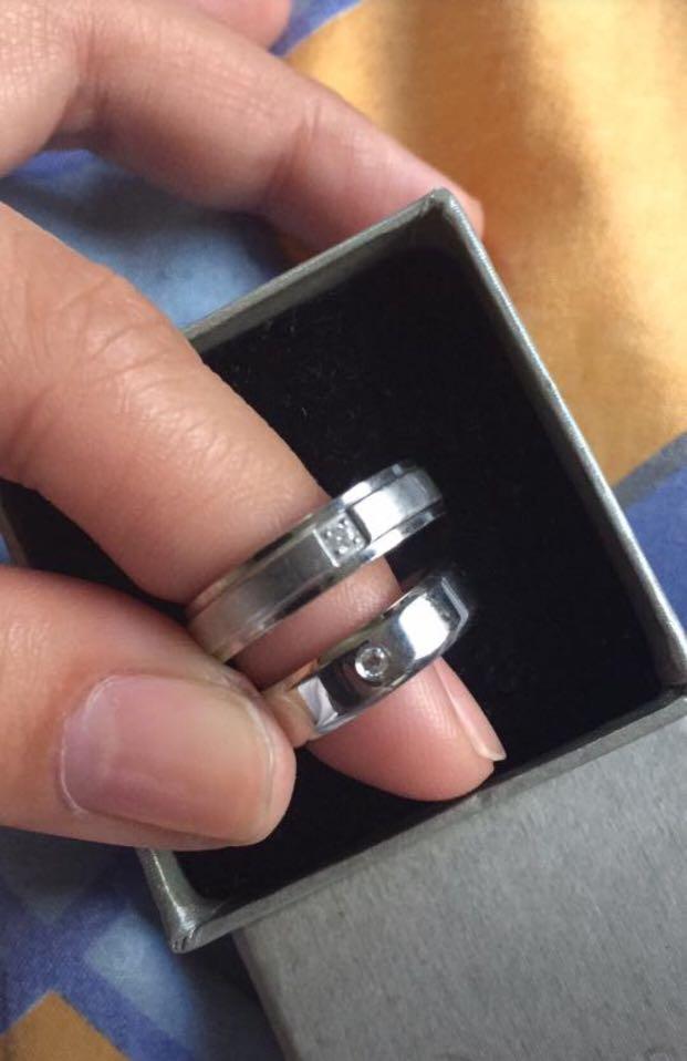 imono couple ring Men s Fashion Watches Accessories Cuff Links on Carousell