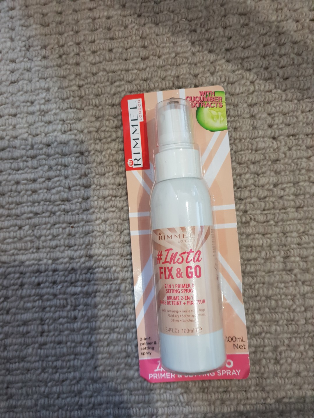 Insta Fix Go Primer And Setting Spray Health Beauty Makeup On