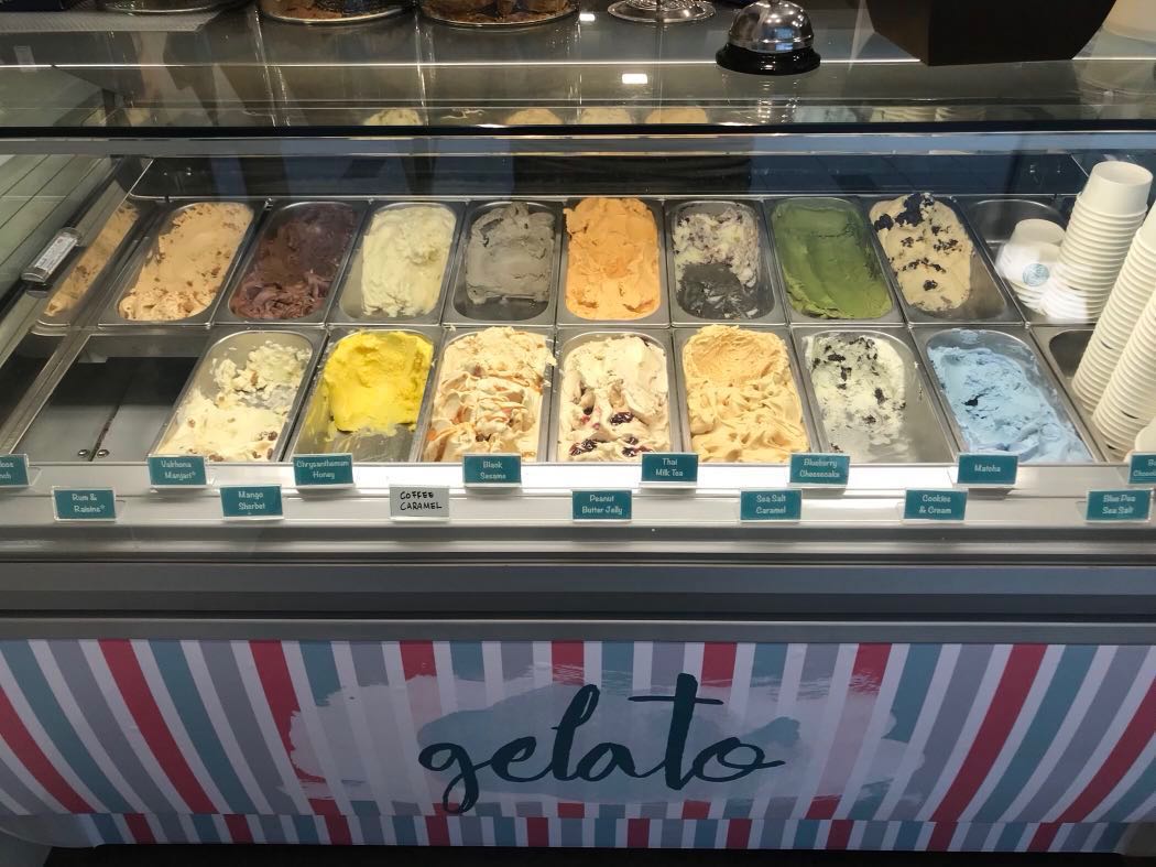 Ital Proget 18 tubs Gelato / Ice Cream Display Made in Italy, TV