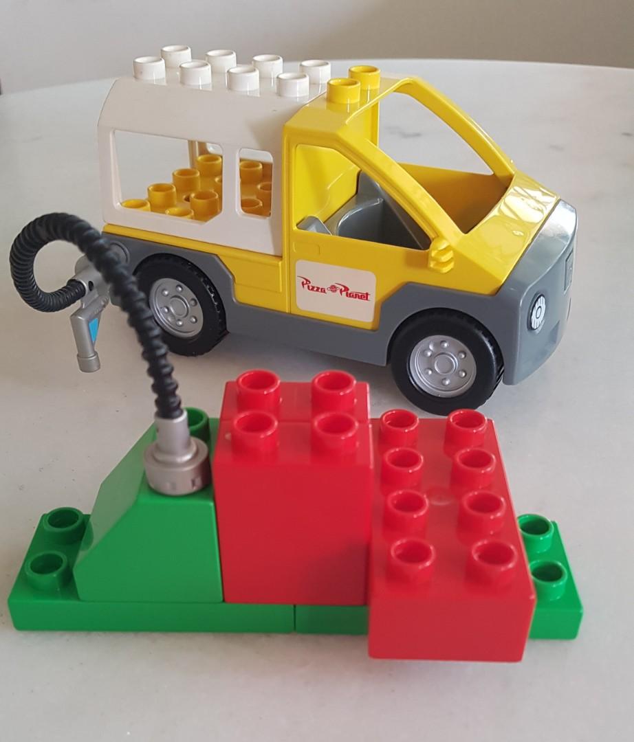 lego duplo toy story pizza planet truck