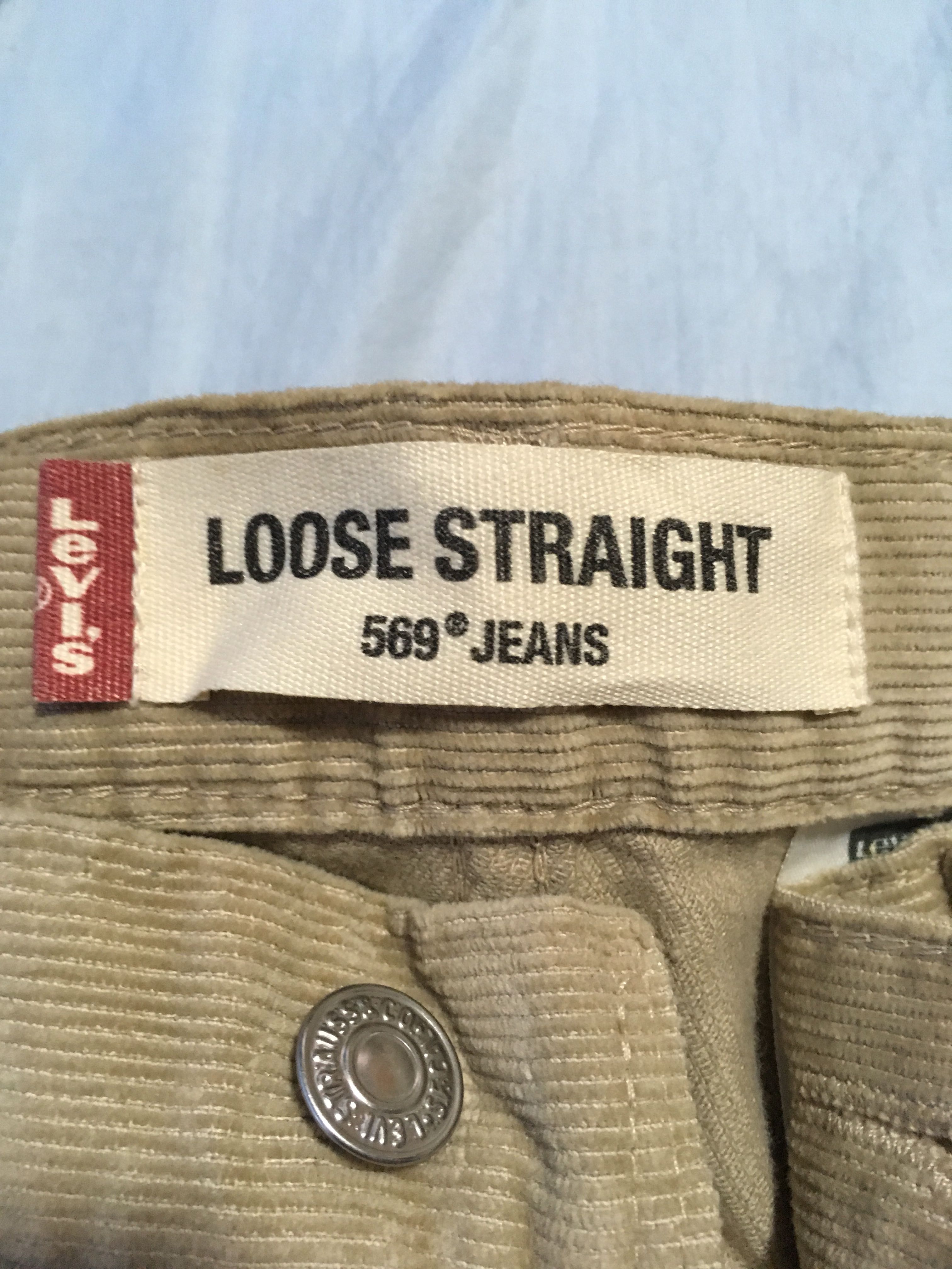 levis 569 corduroy