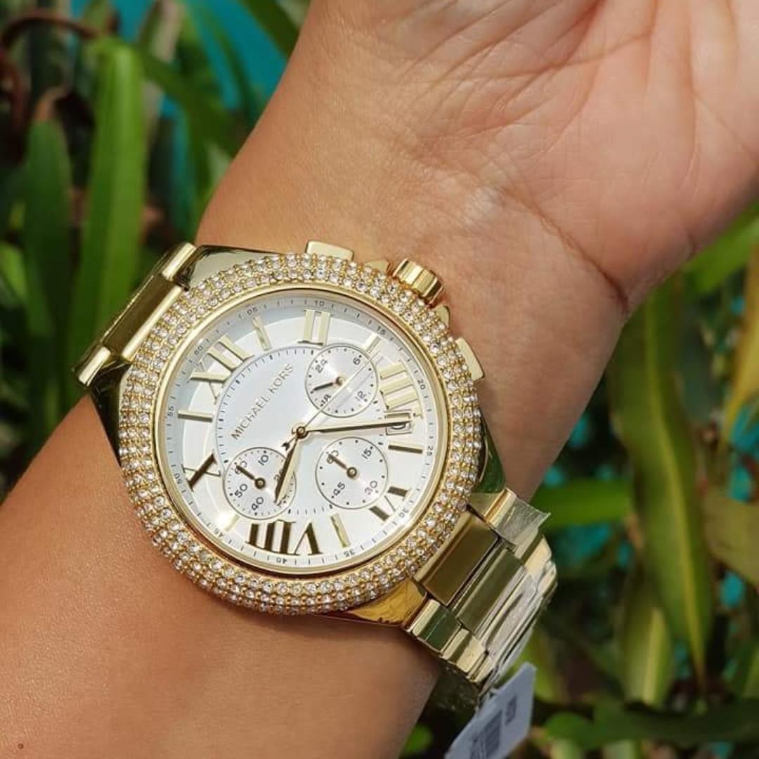Michael Kors Camille Chronograph Gold-tone Women's Watch - MK5756, Women's  Fashion, Watches & Accessories, Watches on Carousell