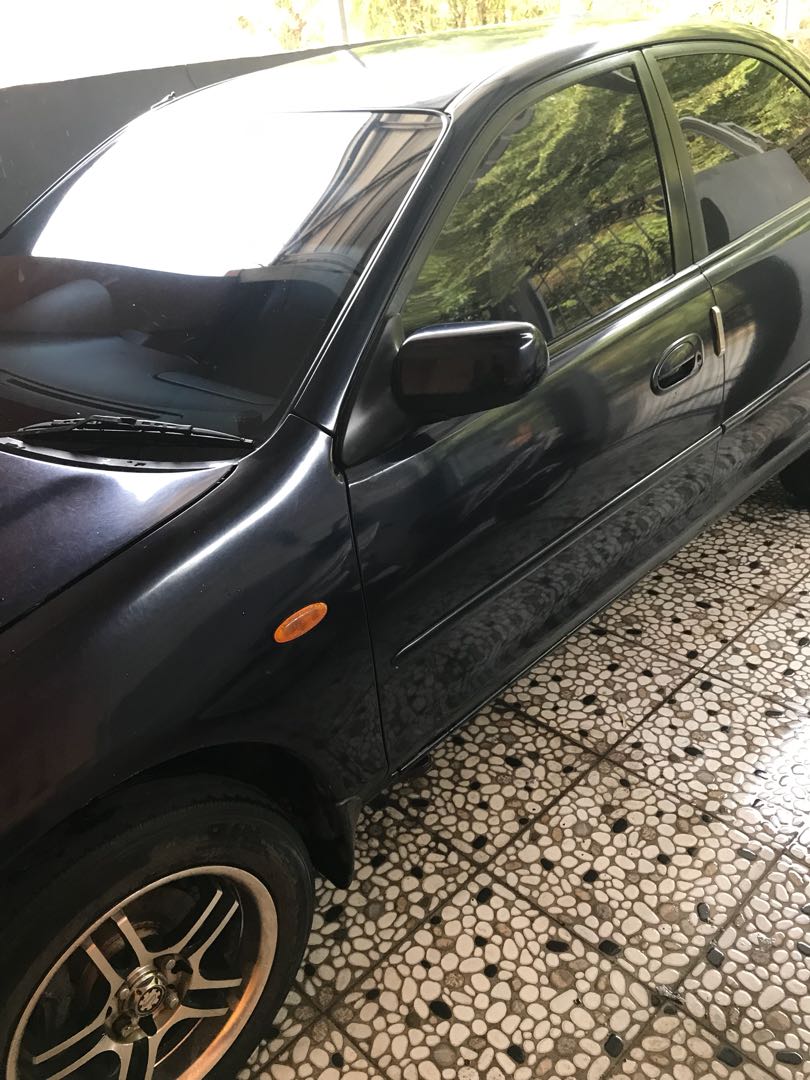 Mobil Sedan Ford Lynx Tahun 2000 Warna Biru Metalik Mobil Motor