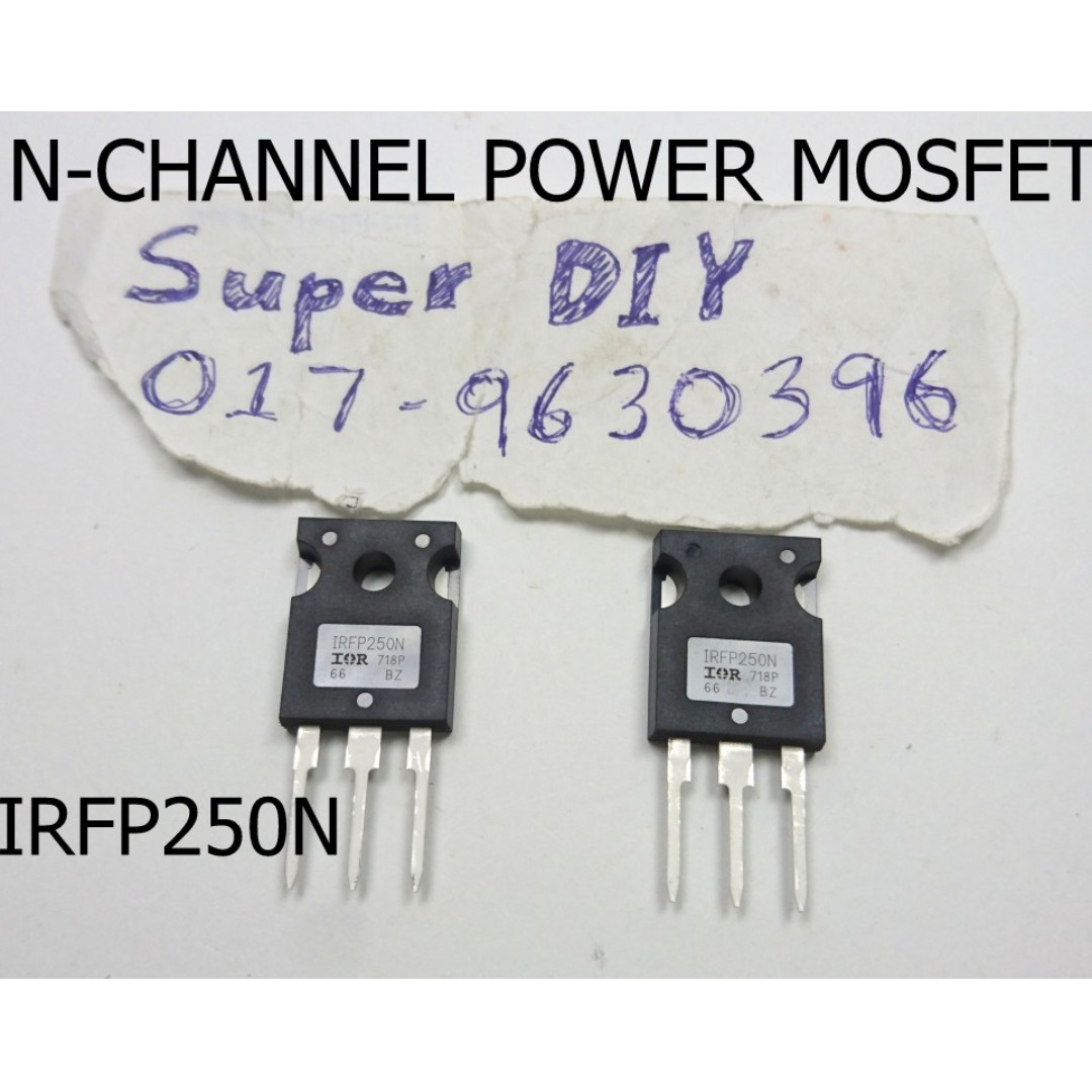 NCHANNEL IRFP250N 200V POWER MOSFET Transistor, Computers & Tech