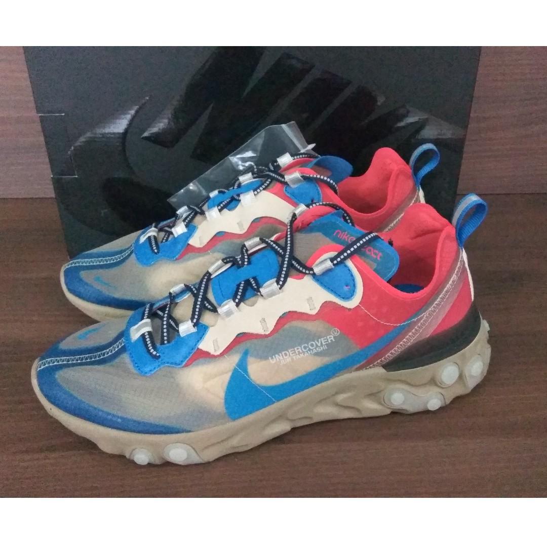 Nike react element 87 hot sale undercover light beige chalk