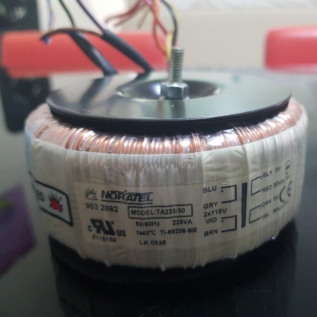 Noratel Toroidal Transformer 225VA, Audio, Other Audio Equipment on ...
