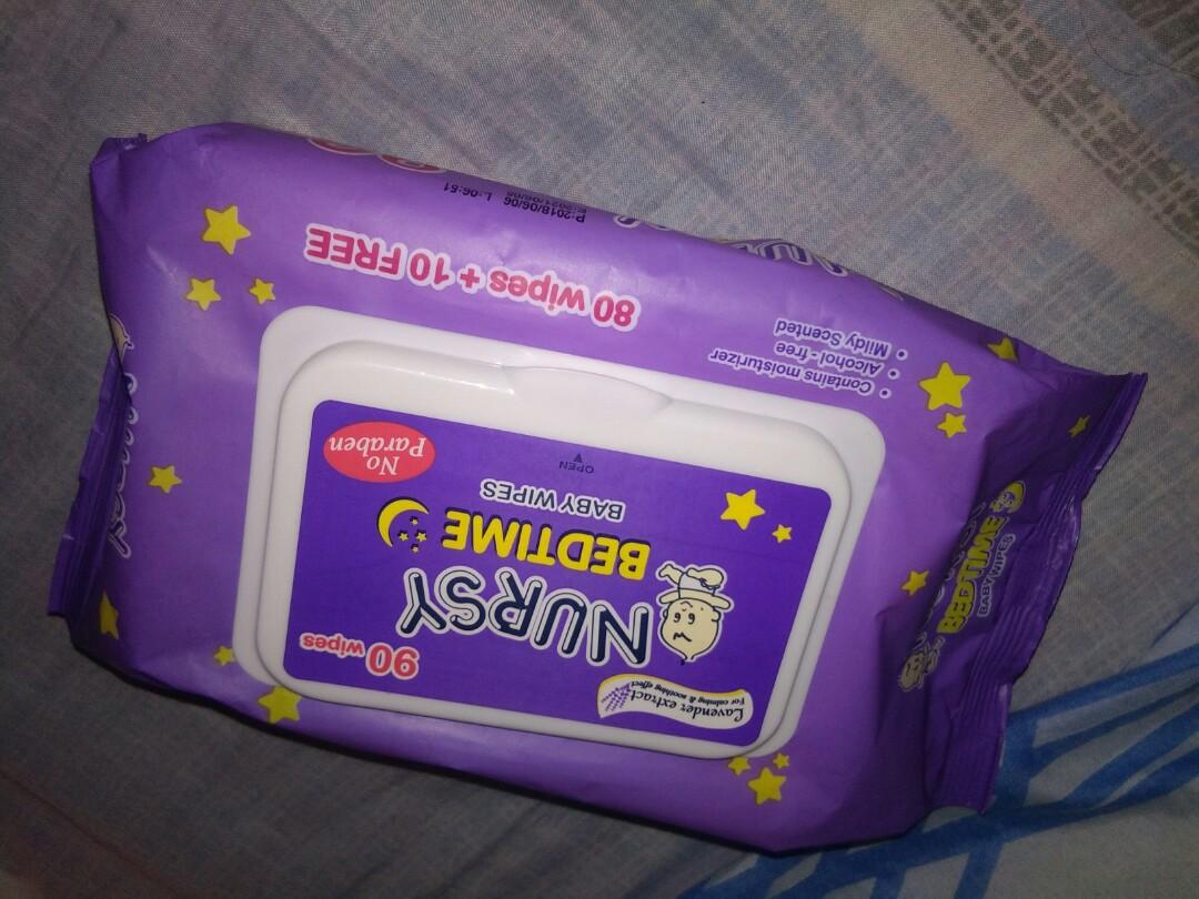Nursy wet wipes Babies Kids Bathing Changing Diapers Baby