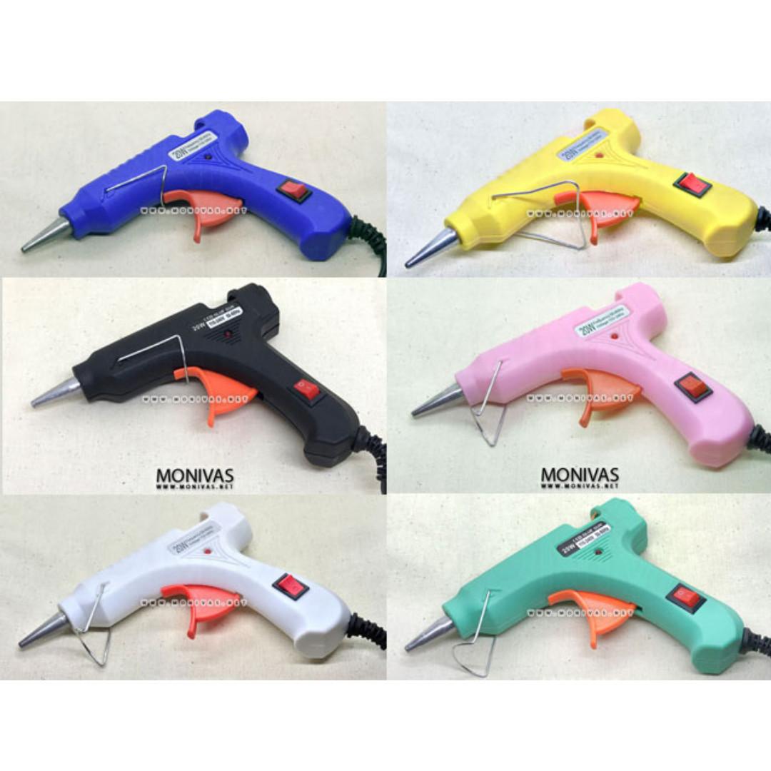 Pink Hot Glue Gun w On Off Switch Singapore Plug (7mm Diameter Glue ...
