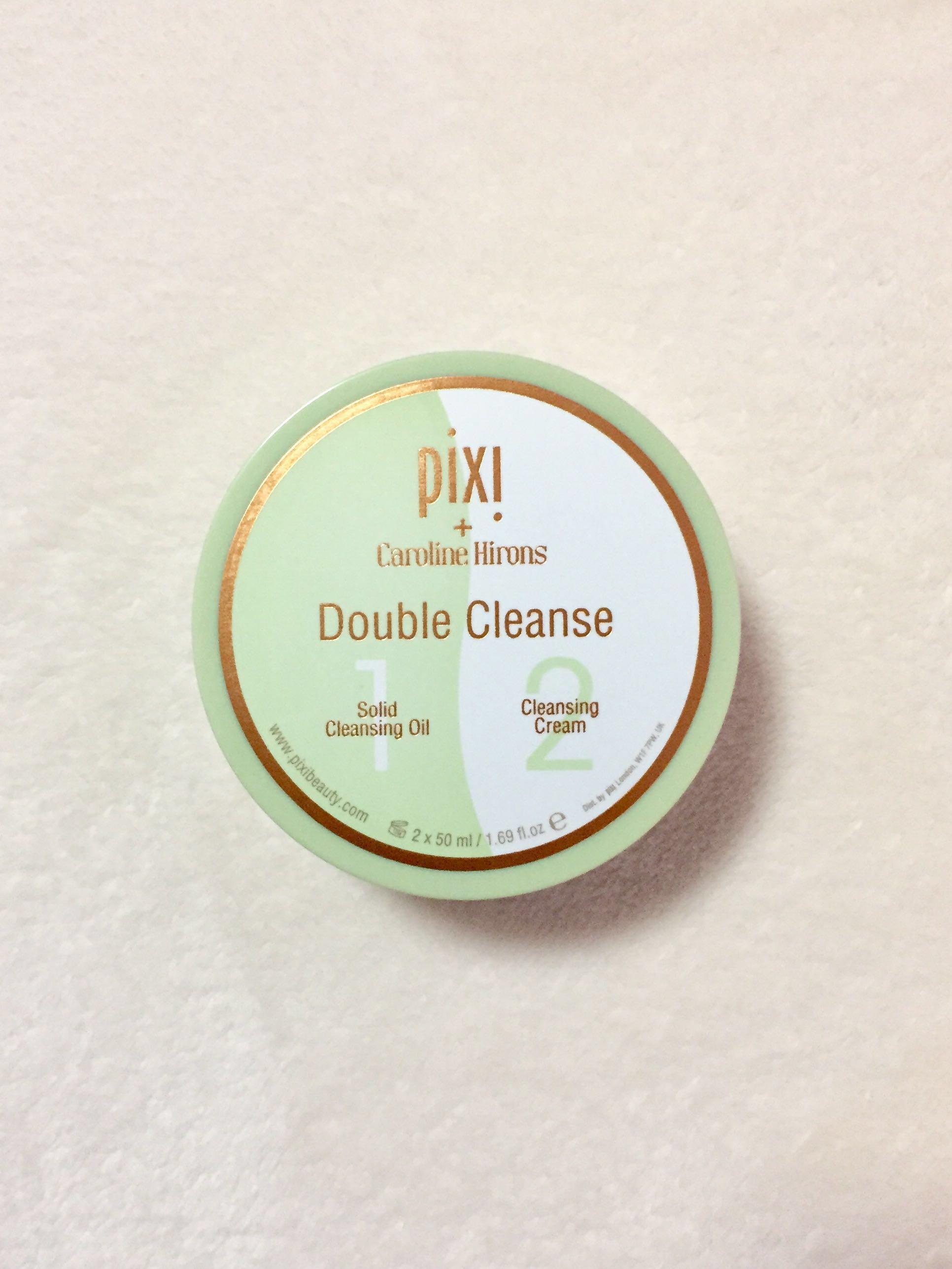 double cleanser pixi