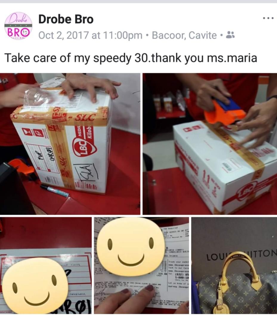 Proof of Sales and Shipment (Category: Everything Else Others) located in Bacoor. Submitted by ginger828 (Listing ID 193432161, Image 2). Description: Pls follow my fb or ig page :drobeoverbro for proof of transactions. Thank you.