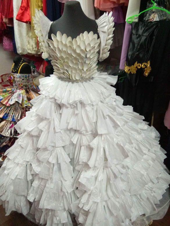 Recycled dress for female Clearance