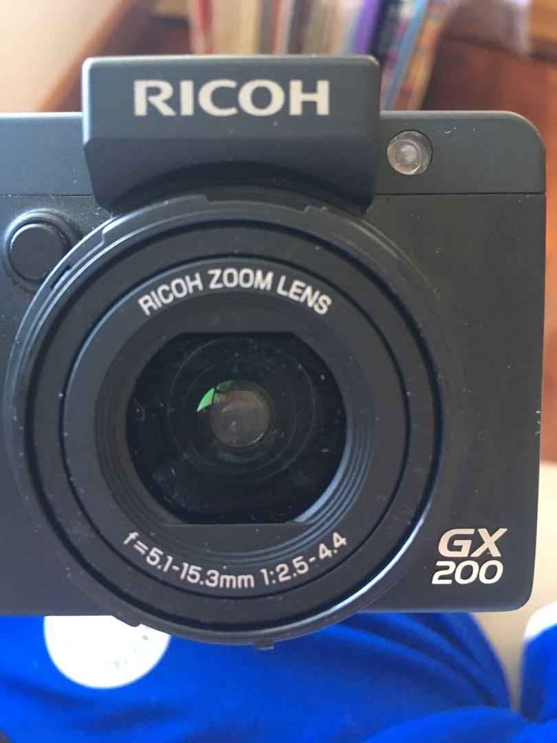 Ricoh GX200 + LC1 cap + Viewfinder VF-1, 攝影器材, 鏡頭及裝備