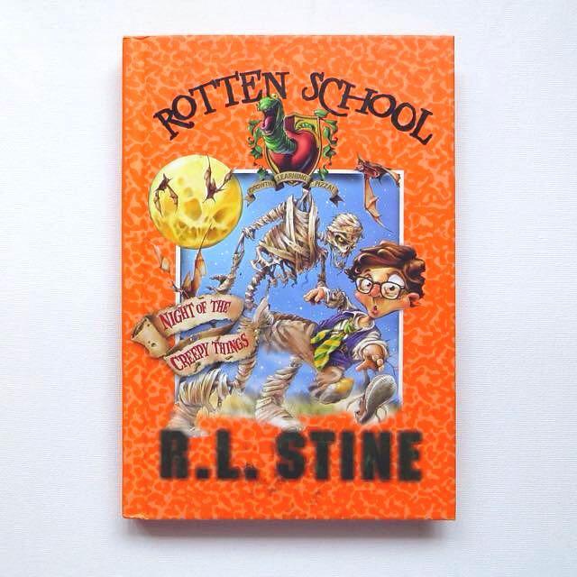 Rotten School Night Of The Creepy Things By Rl Stine Books