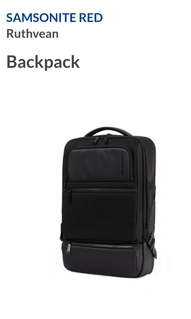 samsonite red ruthvean backpack