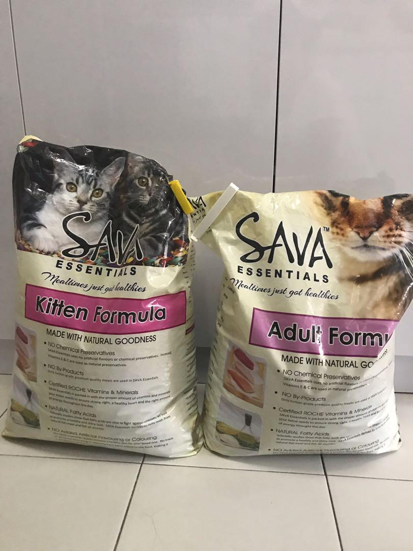 SAVA essentials Adult Kitten 9KG opened Pet Supplies Homes
