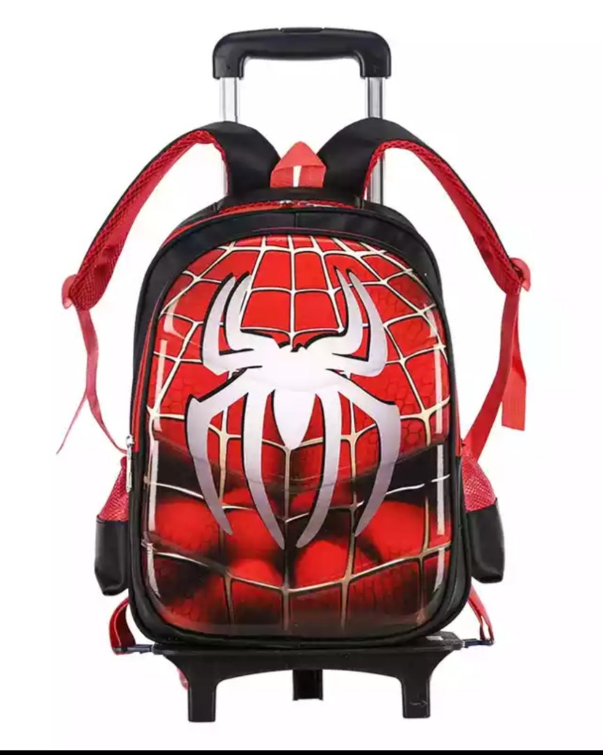 trolley bag spiderman