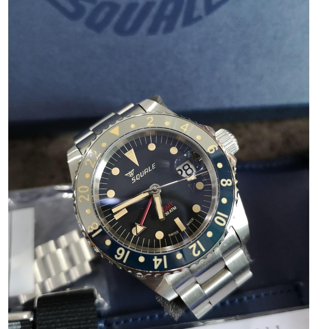 Squale 30 atmos hot sale tropic gmt ceramica