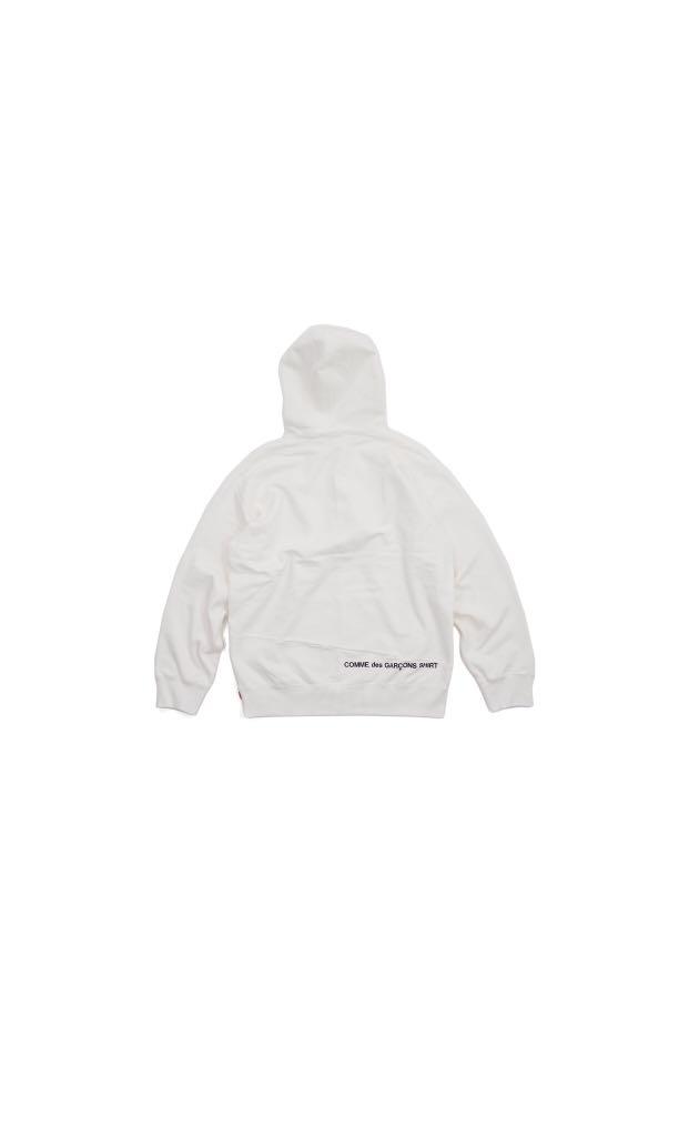 supreme bogo hoodie white