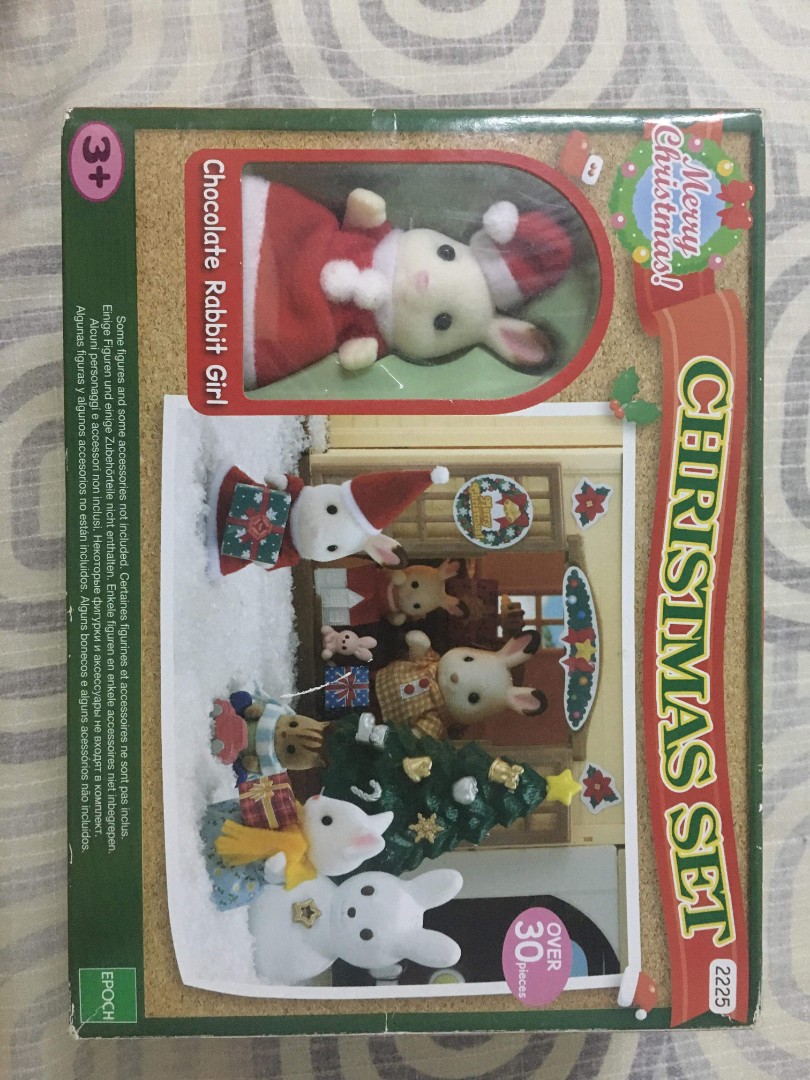 sylvanian christmas set