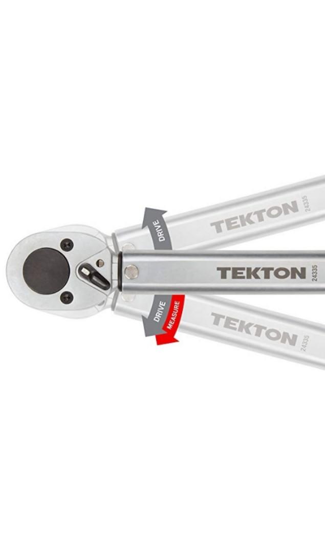 TEKTON 1/2-Inch & 3/8-Inch Drive Click Torque Wrench Combo Kit – 10-150 Ft-lb / 13.6-203.5 Nm & 10-80 Ft-lb / 13.6-108.5 Nm – Includes Storage Cases & Manuals