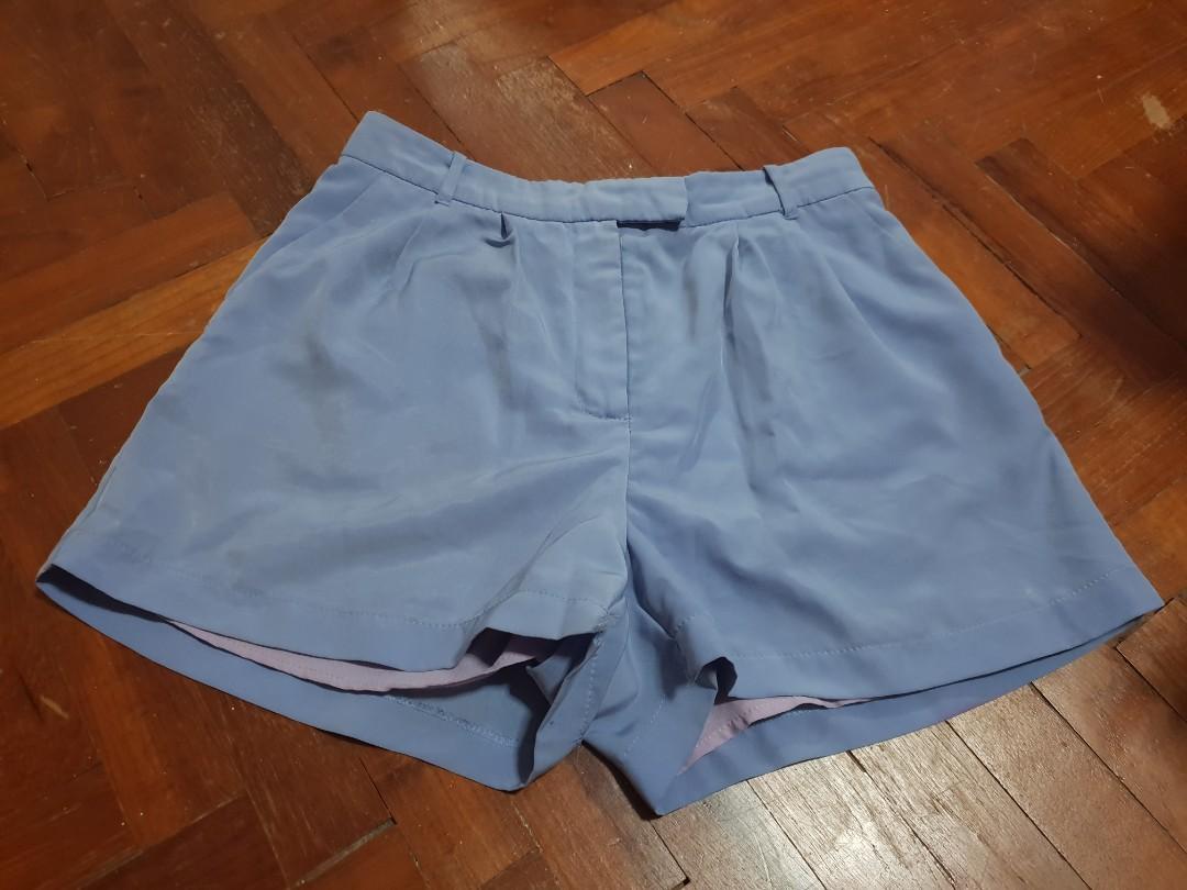 pastel high waisted shorts