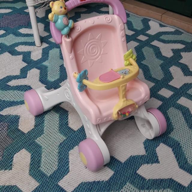 fisher price baby walker pram