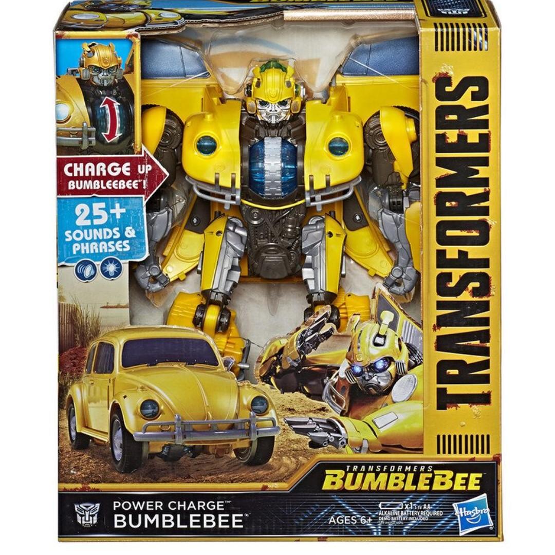 Transformers Bumblebee Movie Power Charge Bumblebee Action Figure