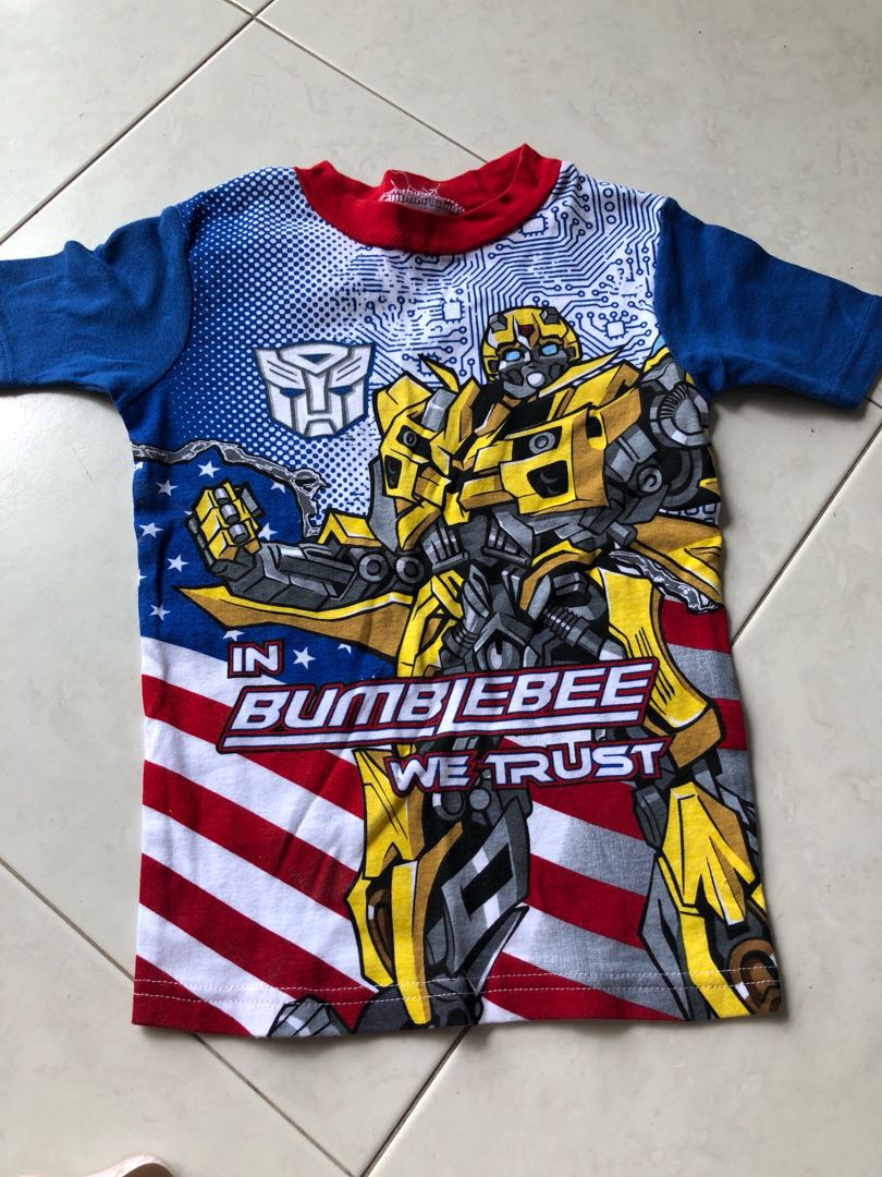 transformers kids shirt