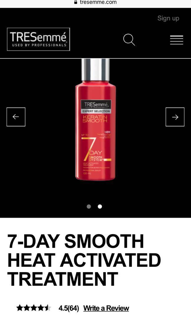 Keratin 7 day smooth heat activated treatment cheap
