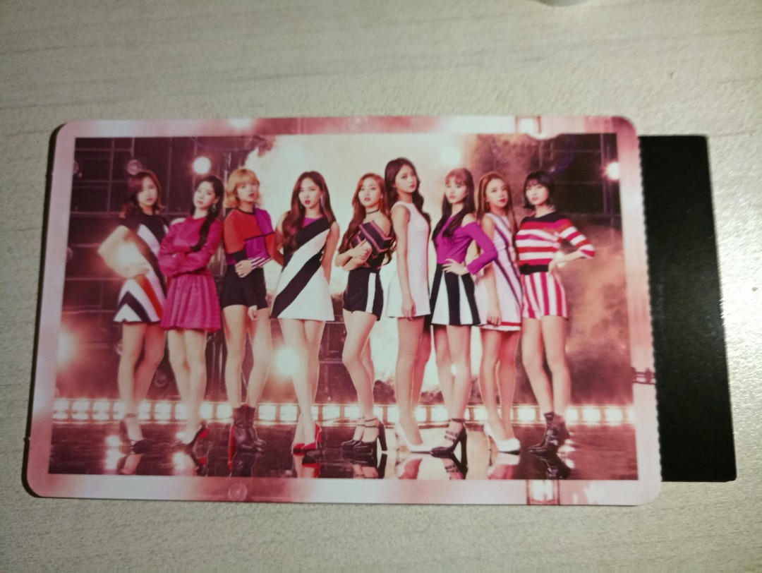 Wts Twice Wake Me Up Japan Album Group Photocard Entertainment
