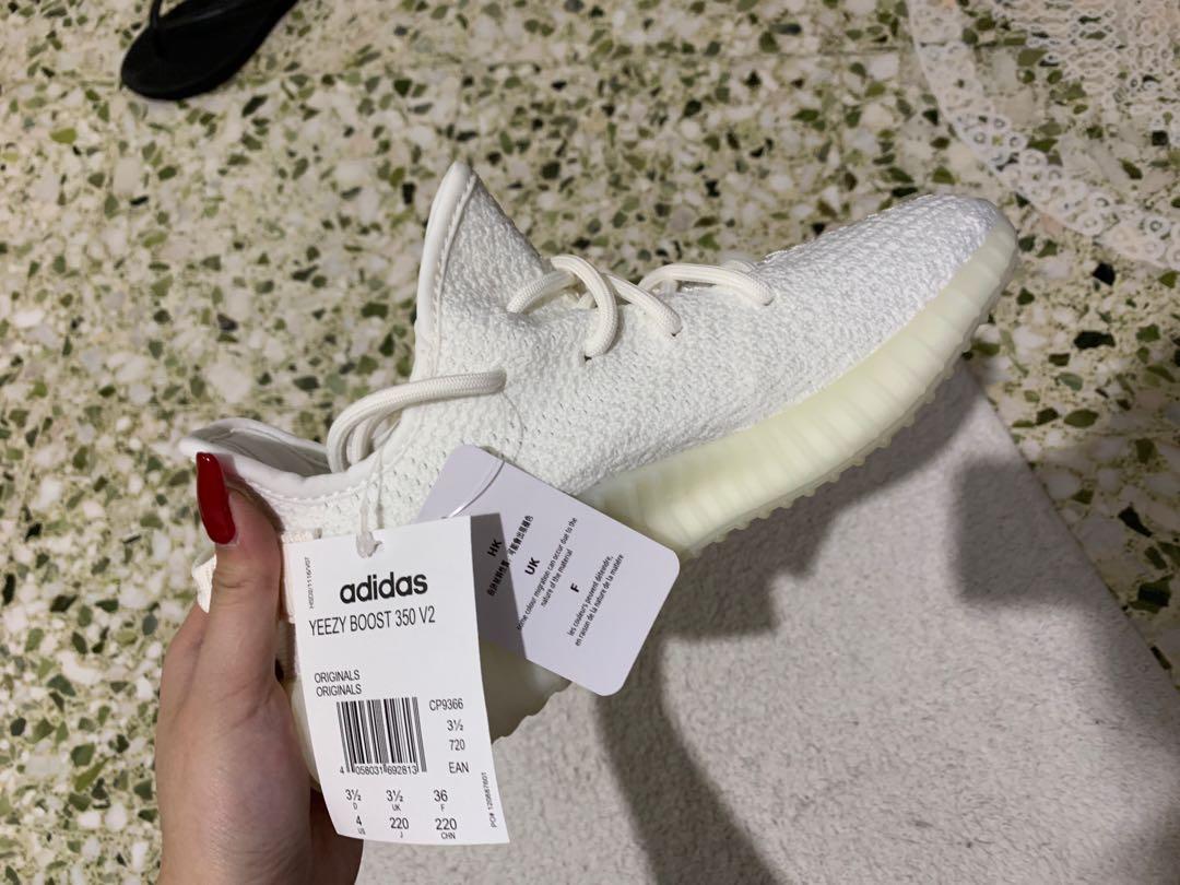 Adidas yeezy boost sale 35 v2 triple white