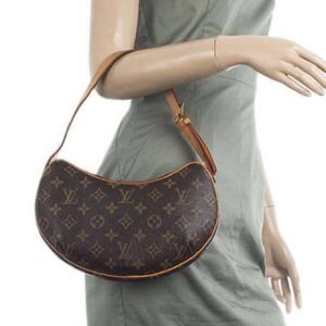 100% ORIGINAL LOUIS VUITTON CROISSANT BAG MM (RARE), Luxury, Bags