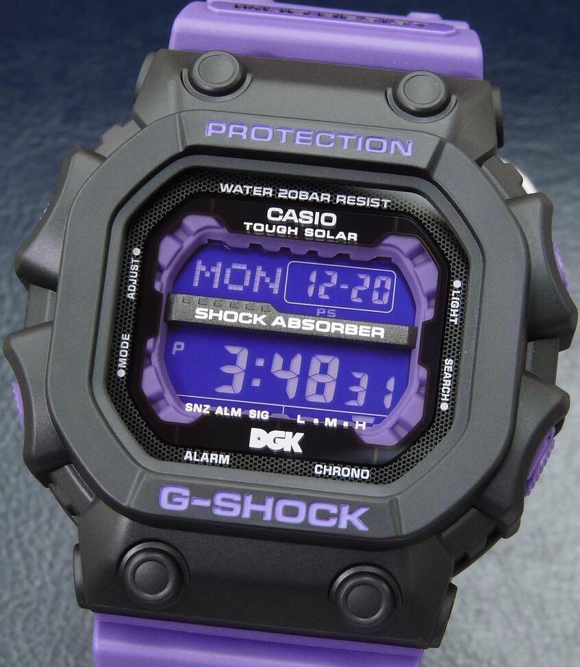 100% Authentic New Limited Edition Casio G-Shock DGK Purple King GX-56DGK-1  Watch full set, Mobile Phones  Gadgets, Wearables  Smart Watches on  Carousell