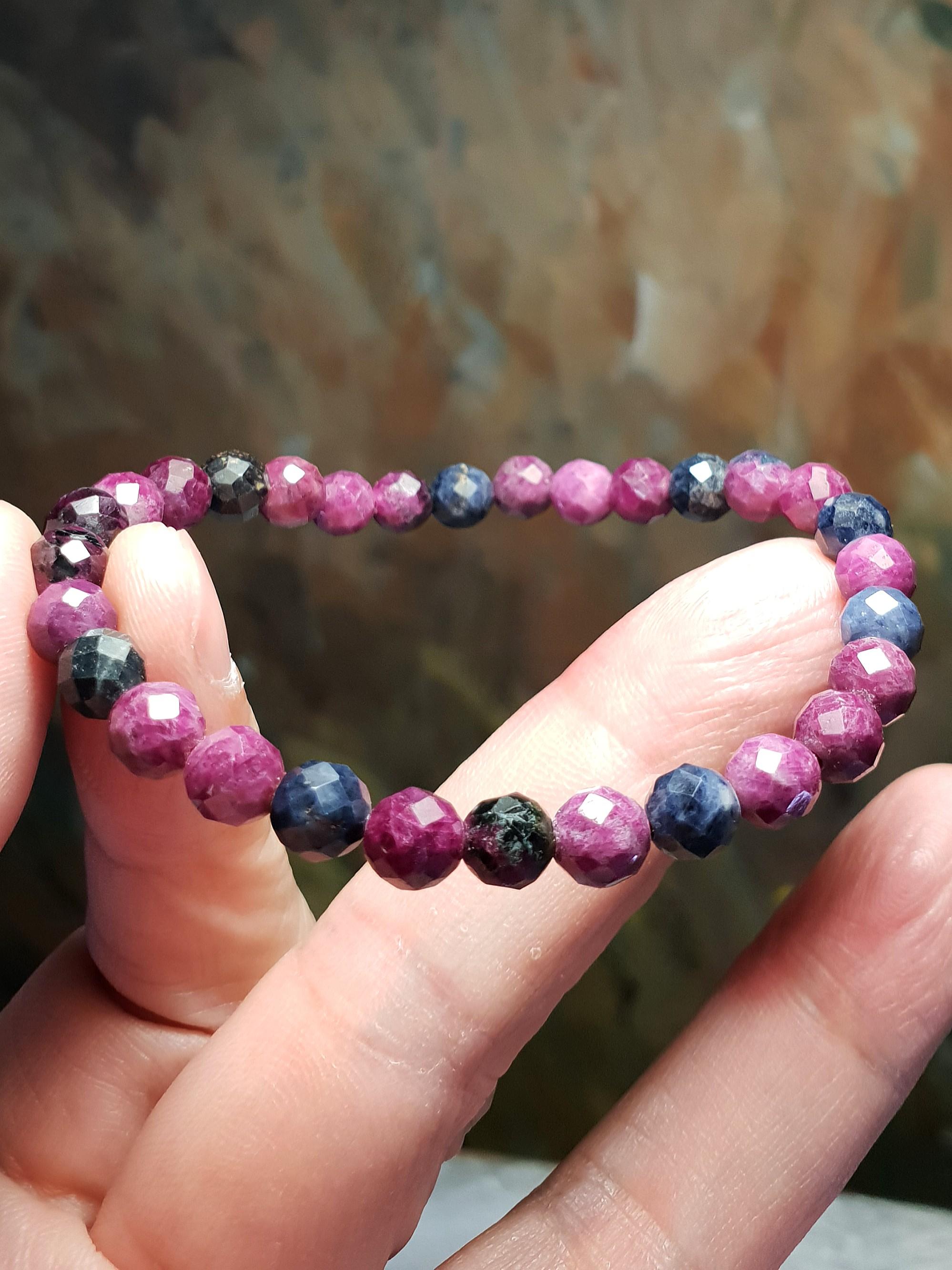 Raw new arrivals sapphire bracelet