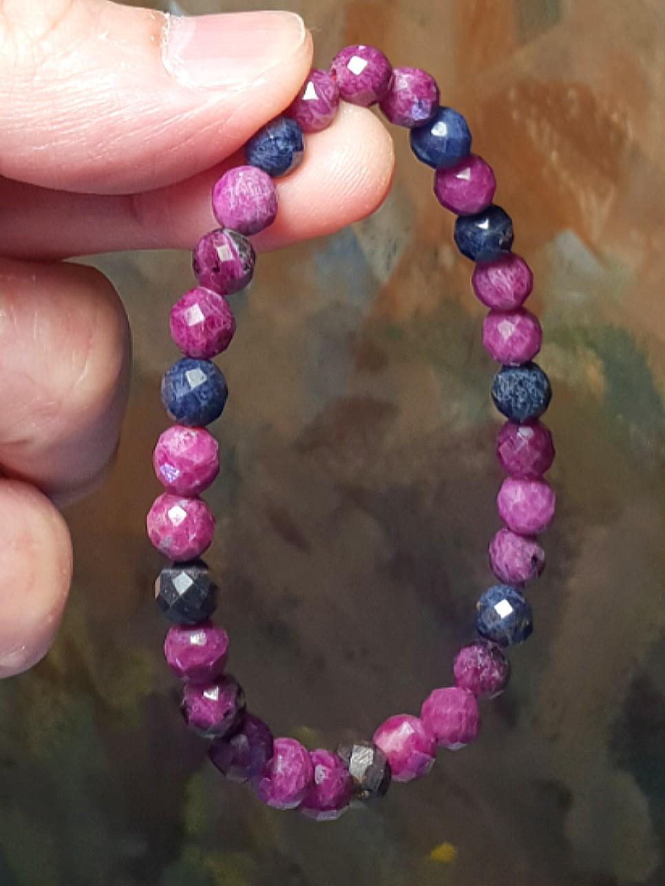 Raw new arrivals ruby bracelet